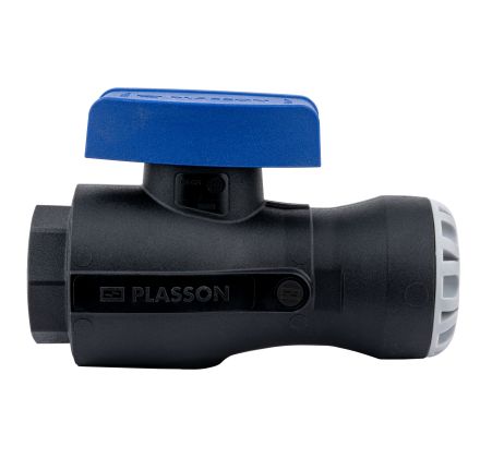 PlASSON SERIES 1 ball valve series 1 x  female with drain port