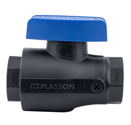 PlASSON SERIES 1 ball valve with drain port